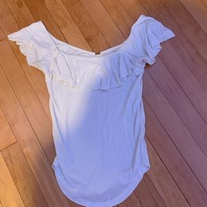 Free People ruffle top